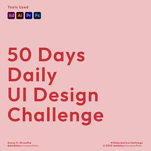 50 Days UI Design Challenge